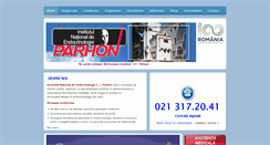 Desktop Screenshot of instparhon.ro
